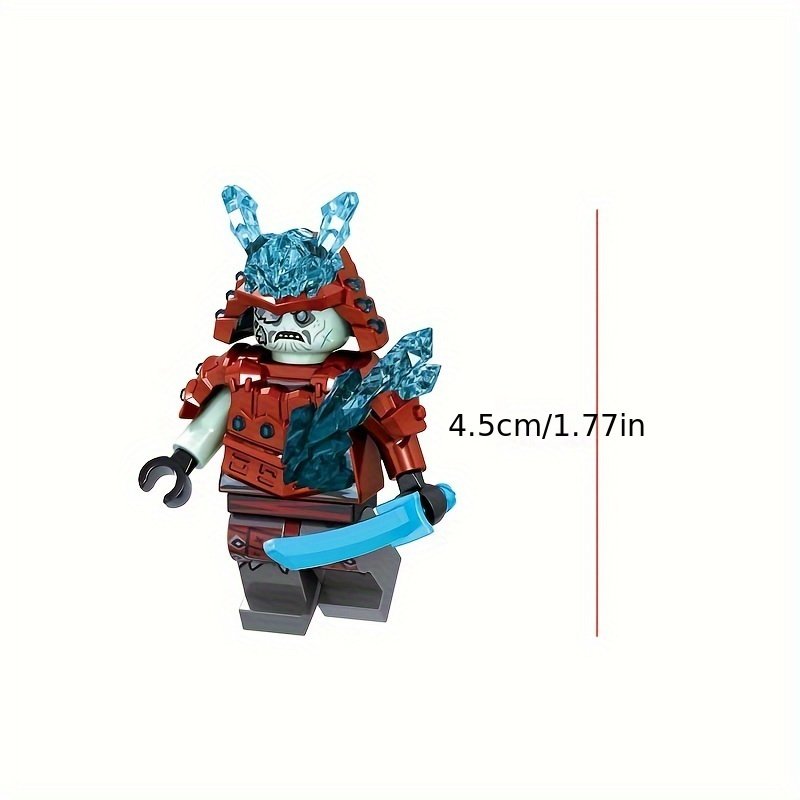 8pcs Ninjago Mini Figure Ninja Go Minifigure Toys Building Blocks Ninjago minifigure GA123-130 GA123 - Image 6