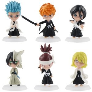6PCS 8CM Anime BLEACH Death Action Figures - Ichigo Kurosaki Action Figure