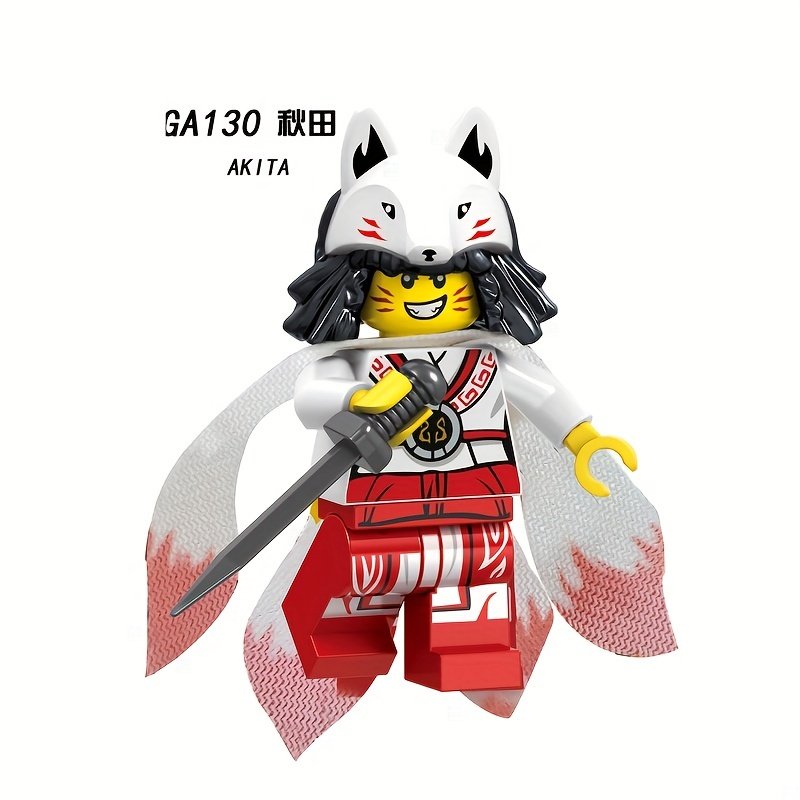 8pcs Ninjago Mini Figure Ninja Go Minifigure Toys Building Blocks Ninjago minifigure GA123-130 GA123 - Image 7