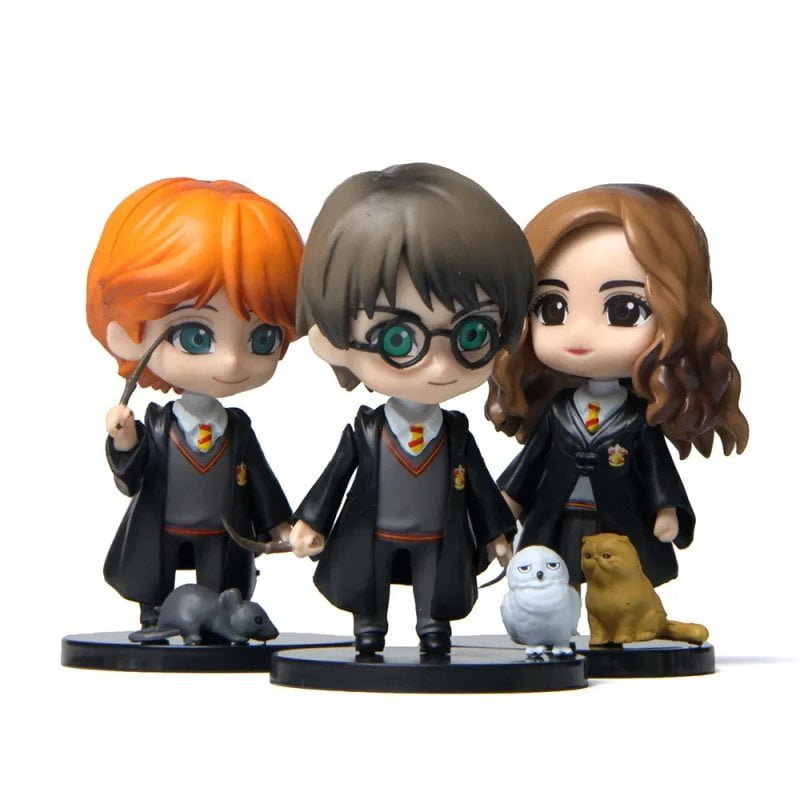 6pcs 10cm Harry Potter action figures