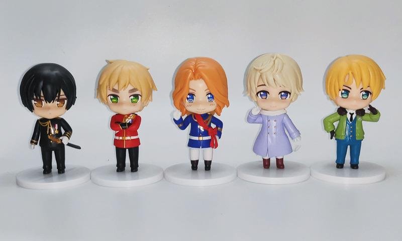 5pcs 9cm Hetalia action figures set Feliciano Vargas Hetalia World Stars PVC Action Figura - Image 2