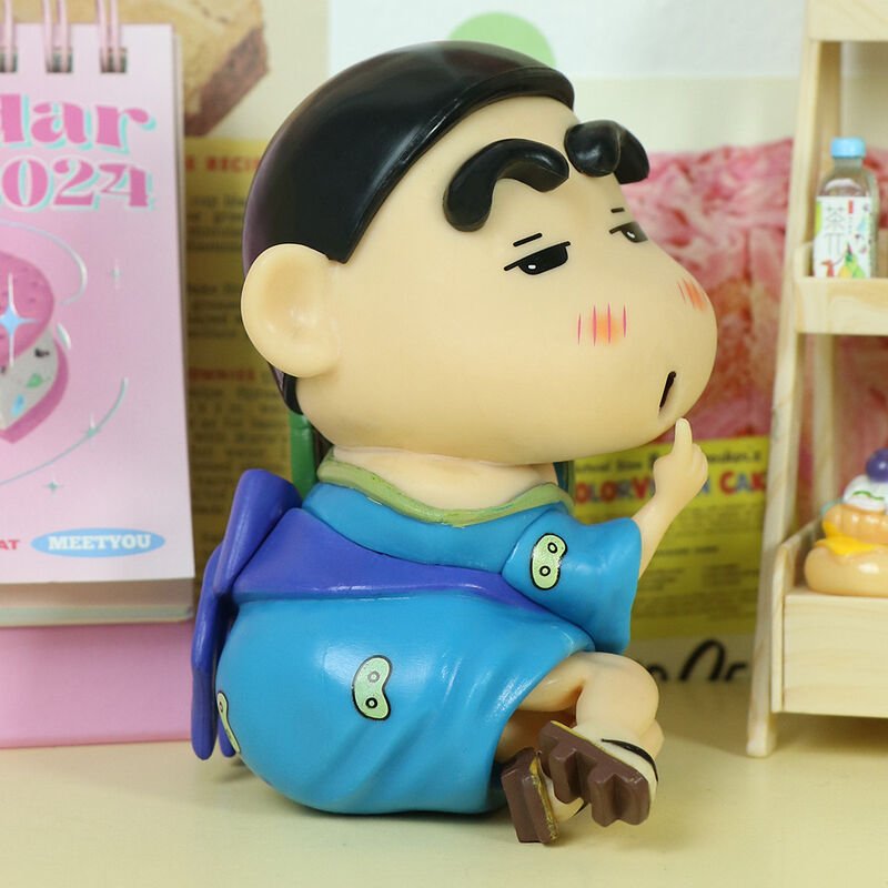 Kimono Shin chan Action Figure Temptation Crayon Shin-chan GK Statue Figurine Model - Image 2