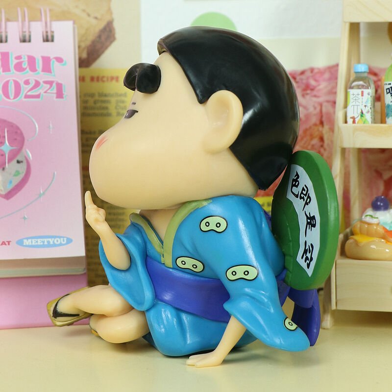 Kimono Shin chan Action Figure Temptation Crayon Shin-chan GK Statue Figurine Model - Image 3