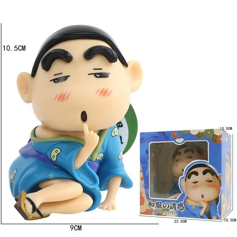 Kimono Shin chan Action Figure Temptation Crayon Shin-chan GK Statue Figurine Model - Image 8