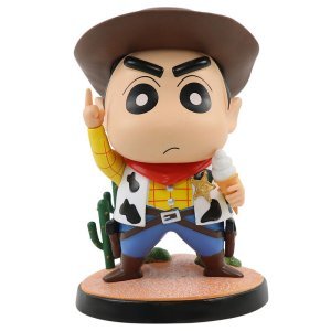 Cowboy Crayon Shin-chan Action Figure