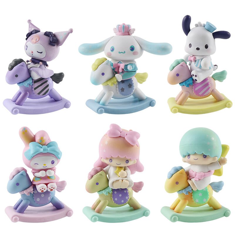 Sanrio My Melody horse riding figure