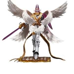 20.5CM Digimon Angewomon HolyAngemon Moon Temple Desktop Display Anime Collectible Figurine Model