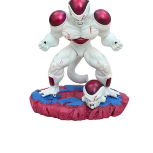 15CM Dragon Ball Series Full Power Frieza Action Figure Double Head & Detachable Tail Collectible
