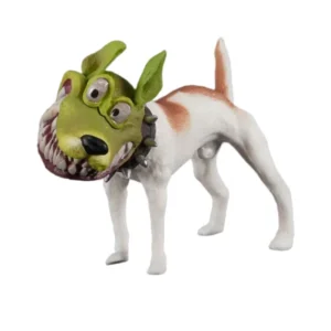 7CM Q version The Mask Loki Dog Monster Movie Figure Anime Model Collectible Toy